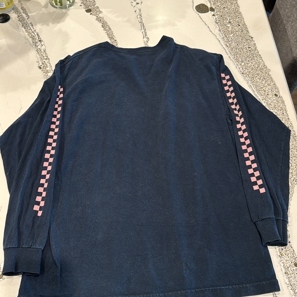 Vans Dark Navy Blue Long Sleeve - Picture 4 of 4